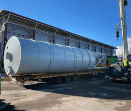 Silos 90 m3 Transportables Chile