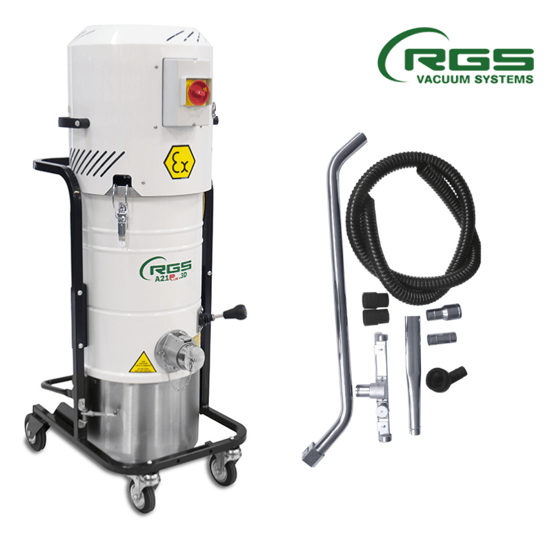 Aspirador Trifásico ATEX a21px13d